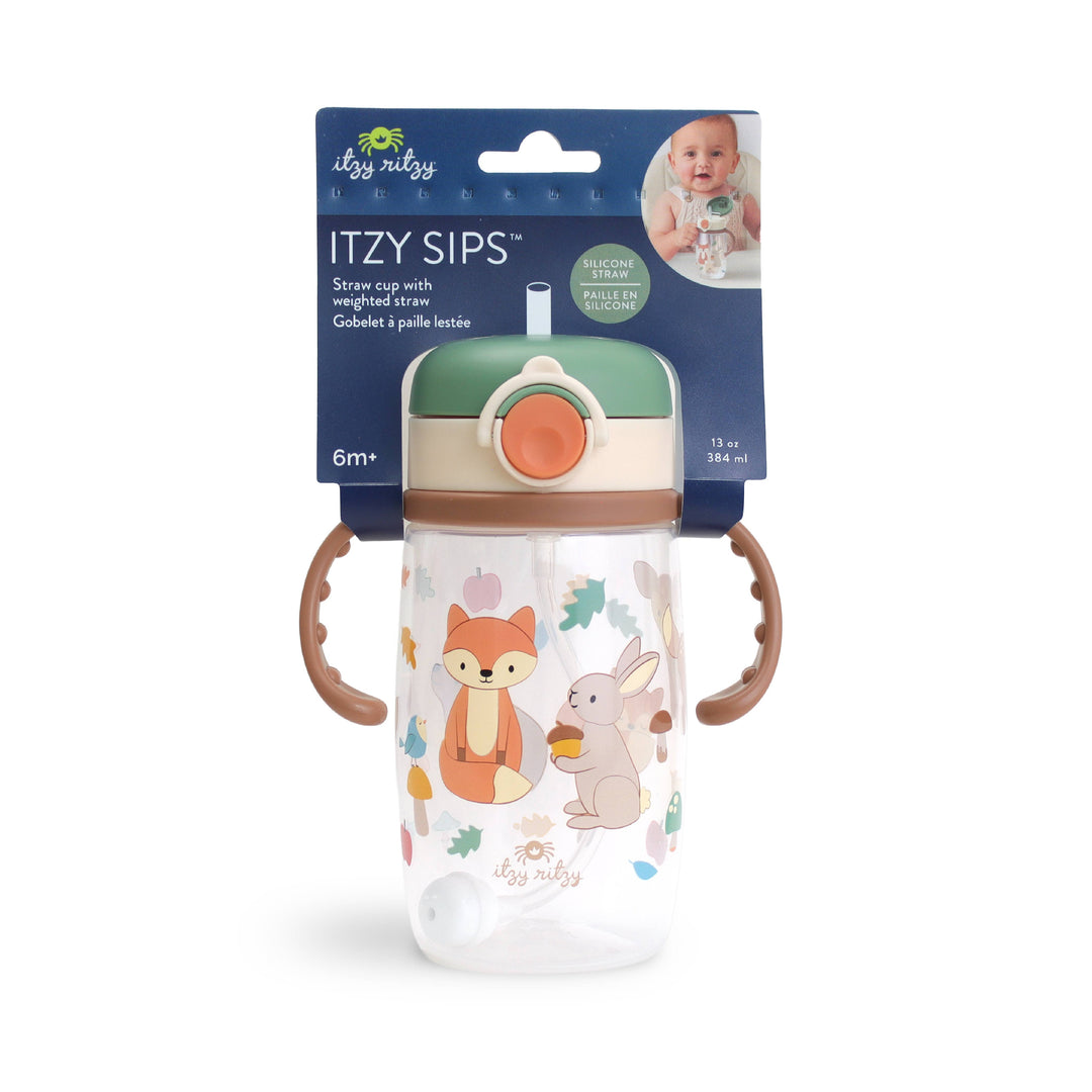 Itzy Sips™ - Straw Cup With Snap-Close Lid