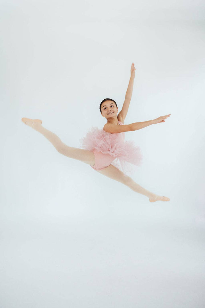 Vintage Pink Tank Tutu Leotard
