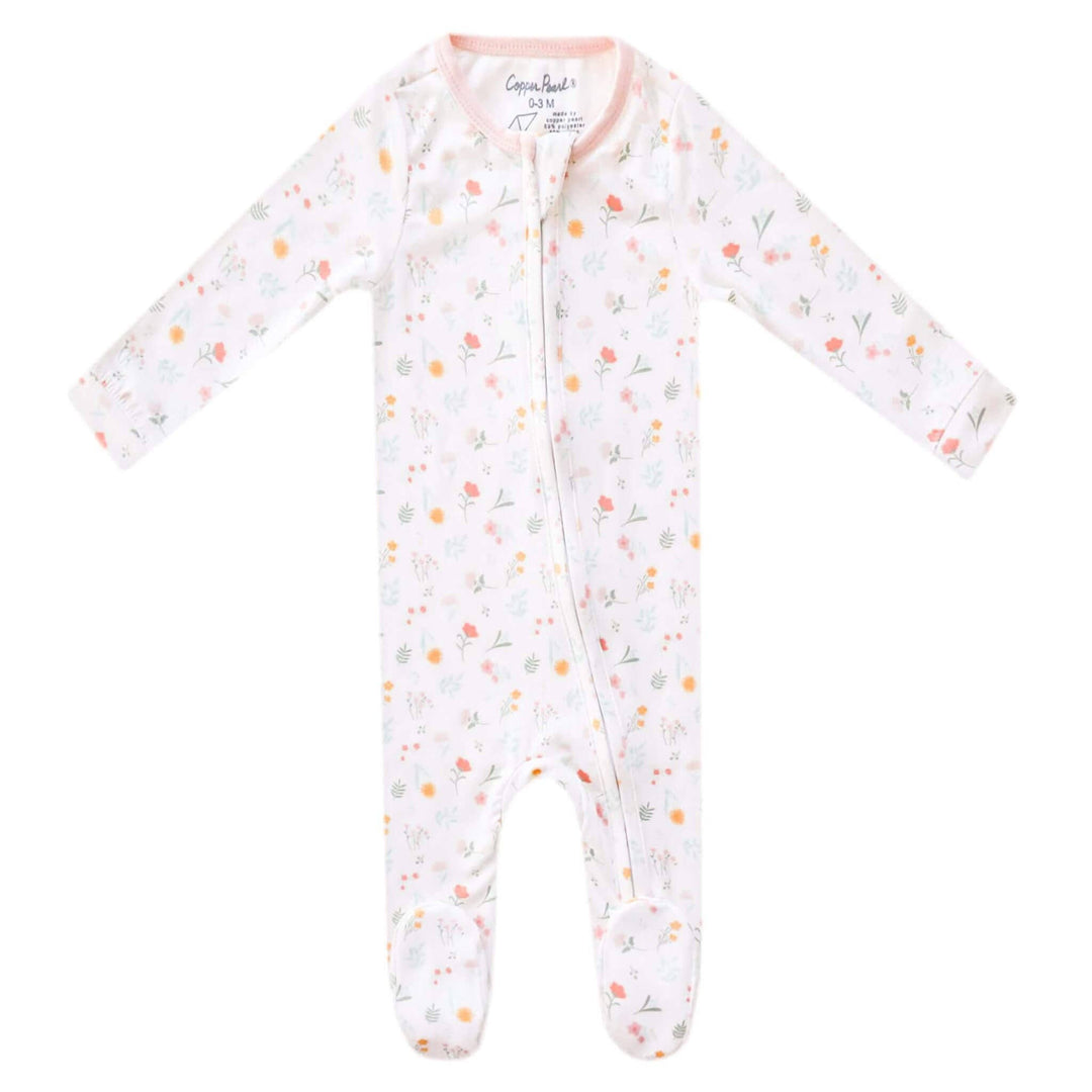 Zip-Up Footie Pajama - Mabel