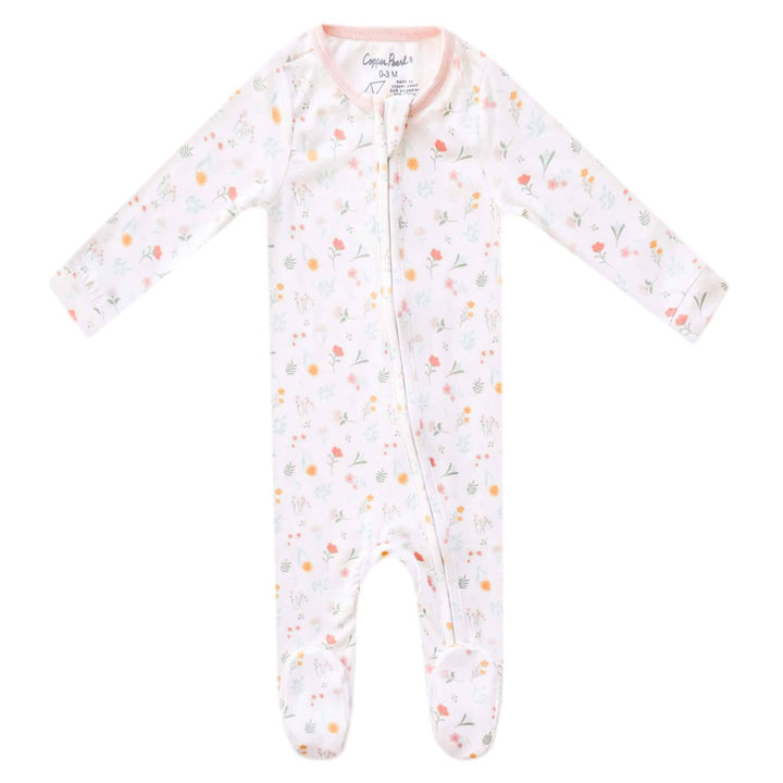 Zip-Up Footie Pajama - Mabel