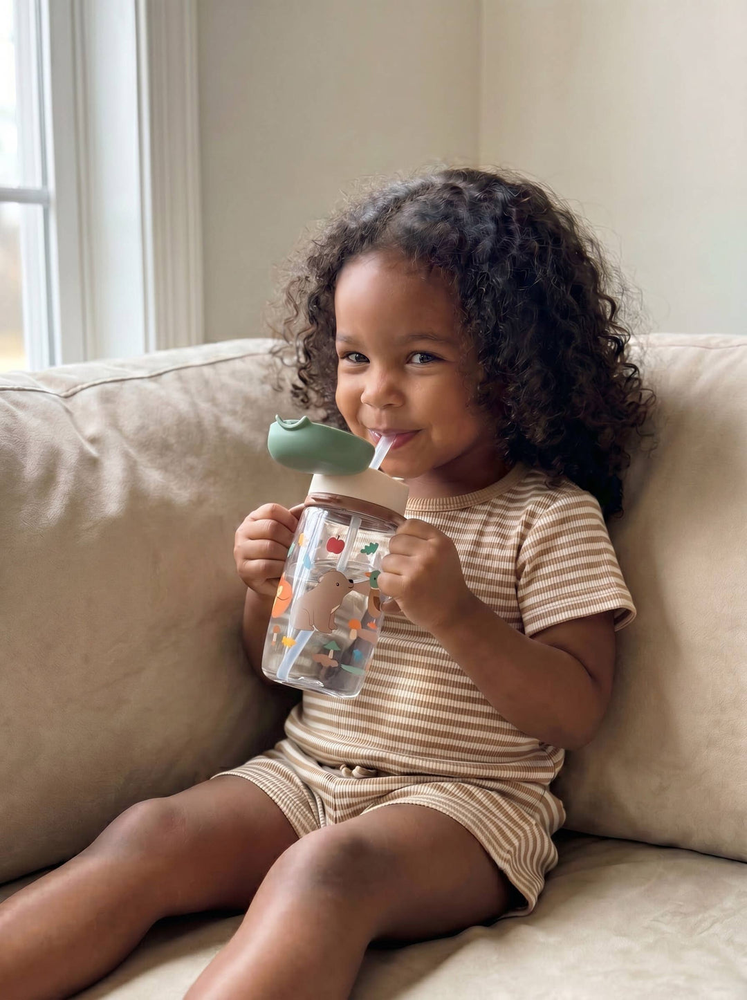 Itzy Sips™ - Straw Cup With Snap-Close Lid