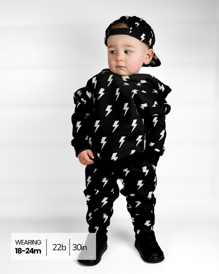 Fleece Hoodie + Sweatpants Set in Jagger
