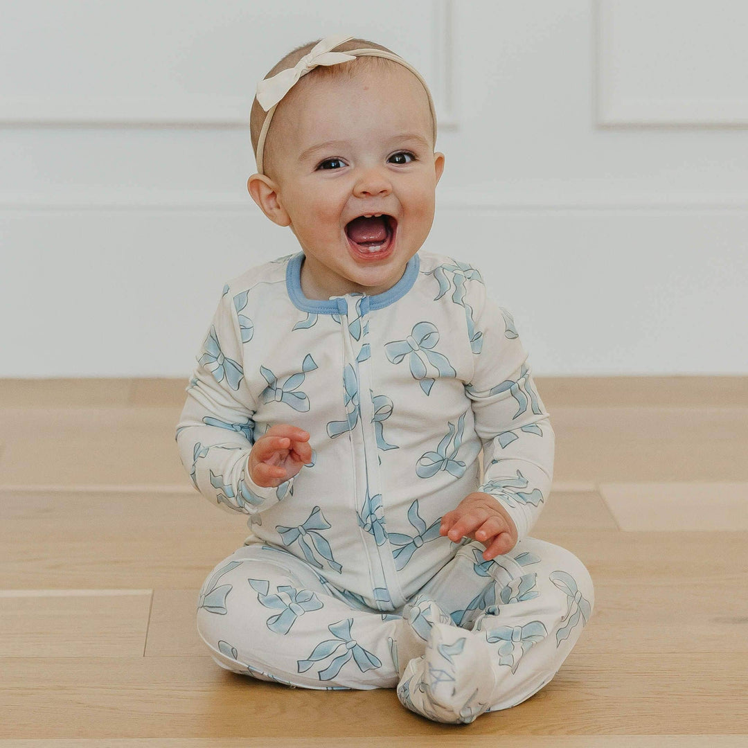 Zip-Up Footie Pajama - Daphne